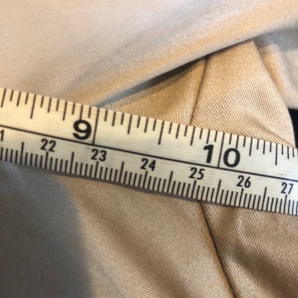 H&M Ankle Length Tan Pants With Stretch Size 4 - Picture 5 of 6